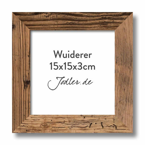 Altholzbilderrahmen 15x15|3cm